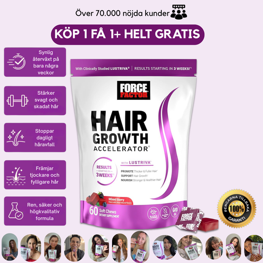 Force Factor - Hair Accelerator Chews